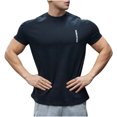 thumbnail image 1 of Mens Small T Shirts Mens Soft T Shirts Mens Athletic Shirts Moisture Wicking Short Sleeve Quick Dry Workout T-Shirt for Gym Running Exercise, 1 of 5