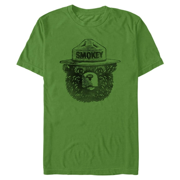 Mens Smokey Bear Large Portrait T Shirt