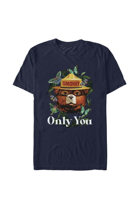 Mens Smokey Bear Only You Life T Shirt
