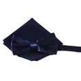 thumbnail image 1 of Mens Smooth Satin Feel Pre-Tied Bow Tie and Pocket Square, 1 of 6