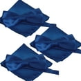 thumbnail image 1 of Mens Smooth Satin Feel Wedding Pre-Tied Bow Tie and Pocket Square Sets, 1 of 7