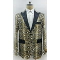 thumbnail image 1 of Mens Snake Print Pattern Tuxedo Jacket Alberto Fashion-3#, 1 of 1