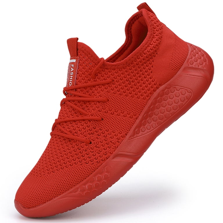 Men\'s Running Shoes Breathable Mesh Soft Sole Casual Athletic Lightweight KEEZMZ Men main image 4
