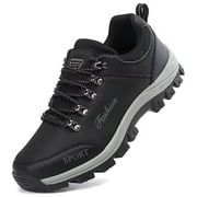 Mens Sneakers Leather Running Shoes Trainers Sneaker Casual Hiking Shoes