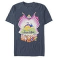 thumbnail image 1 of Mens Snow White and the Seven Dwarfs Classic Evil Queen Movie Poster T Shirt, 1 of 4
