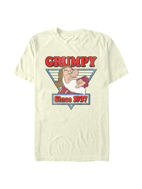 Mens Snow White and the Seven Dwarfs Grumpy '37 T Shirt