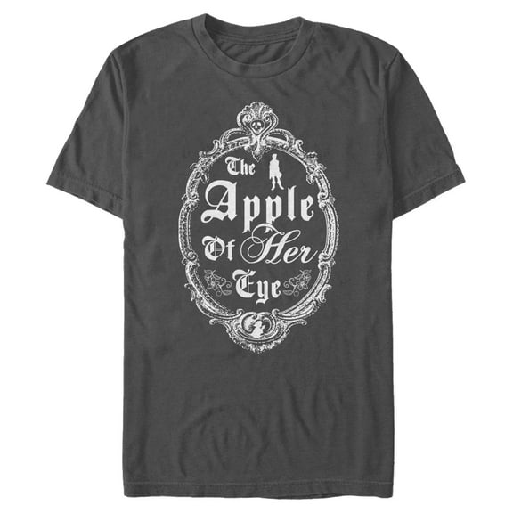 Mens Snow White and the Seven Dwarfs The Apple of Her Eye Mirror Quote T Shirt