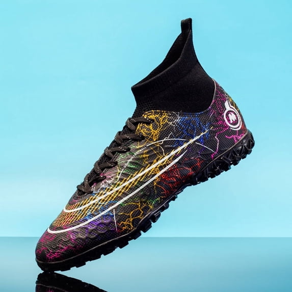 Mens Soccer Shoes Non-slip Football Boots Cleats Grass Soccer Sneakers