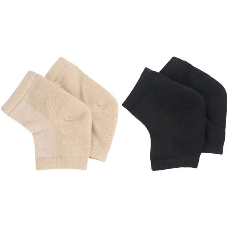 Mens Sock 2 Pairs of Heel Moisturizing Socks Open Toe Socks Cracked Heel Socks Foot Toeless Heel Socks Moisturizing Toeless Socks Half Feet Socks for Men Women Men Socks
