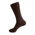 thumbnail image 1 of Mens Socks Autumn Winter Men's Mid Tube Solid Color Cotton Business Socks, 1 of 4