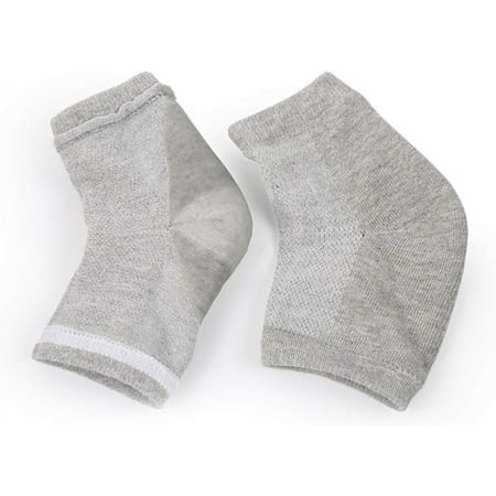 Mens Socks Men Socks 3pcs Heel Moisturizing Socks Cracked Heels Rough Skin Anti-Dry Heel Lotion Spa Socks for Women Heel Repair (Grey) Mens Socks Men Socks