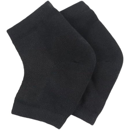 Mens Socks Womens Socks 3pcs Moisturizing Heel Socks Moisturizer Heel Sleeves Spa Socks Dead Skin Foot Care Softener for Women Men (Black) Mens Socks Womens Socks