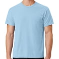 thumbnail image 1 of Mens Soft Pigment Dyed Cotton Tee Shirt, 2XL Glacier Blue, 1 of 3