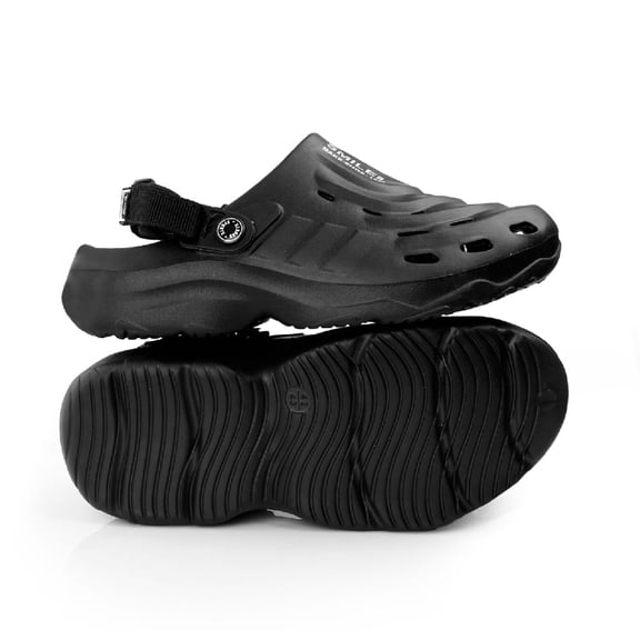 Mens Soft Quality Eva clogs Black
