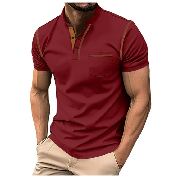 Mens Soft Tshirts Men Shirts Casual Mens Henley Button Down Shirts Short Sleeve Casual Summer Beach Shirts Vacation Wedding Shirts XL
