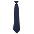 thumbnail image 1 of Mens Solid Color Clip On Easy to Remove Clip Necktie Ties, 1 of 2