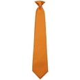 thumbnail image 1 of Mens Solid Color Clip On Easy to Remove Clip Necktie Ties, 1 of 2