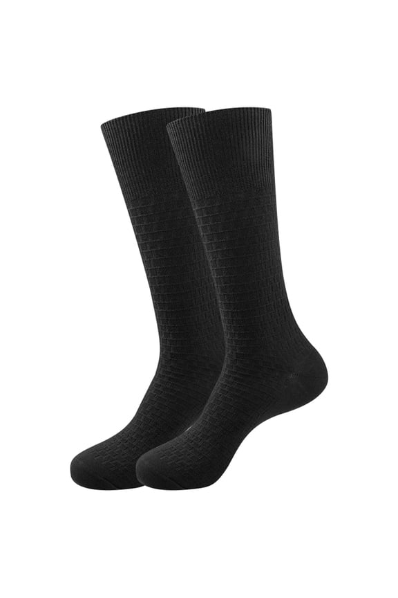 Mens Solid Color Oktoberfest Waffle Knit Combed Cotton Big Tall Crew Socks Multipack Comfort Fit For Everyday Wear