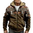 thumbnail image 1 of Mens Solid Color Simple Plus Velvet Thick Coat Jacket In Autumn And Winter, 1 of 5