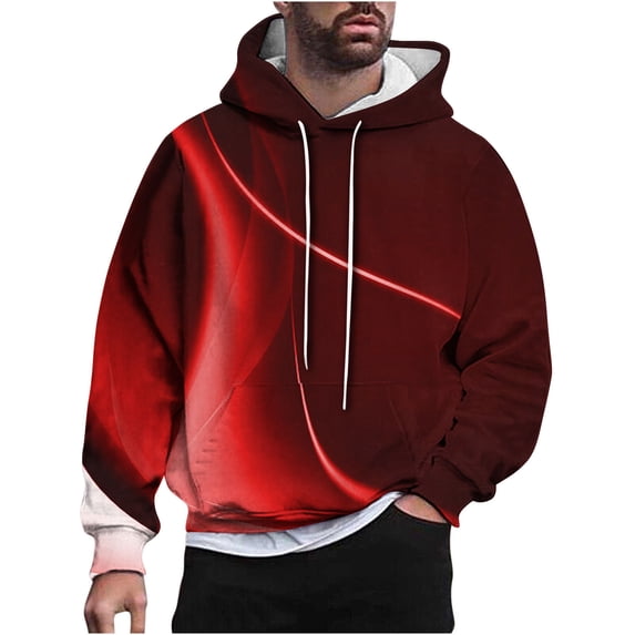 Mens Solid Color Sweatshirts Crew Neck Sweatshirts Men with Pocket Mens Hoodies Pullover Funny Black Hoodies Men Y2k V Neck Sweaters for Men Plus Size