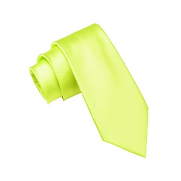 Mens Solid Color Tie 2 Inch Woven Wedding Necktie For Men
