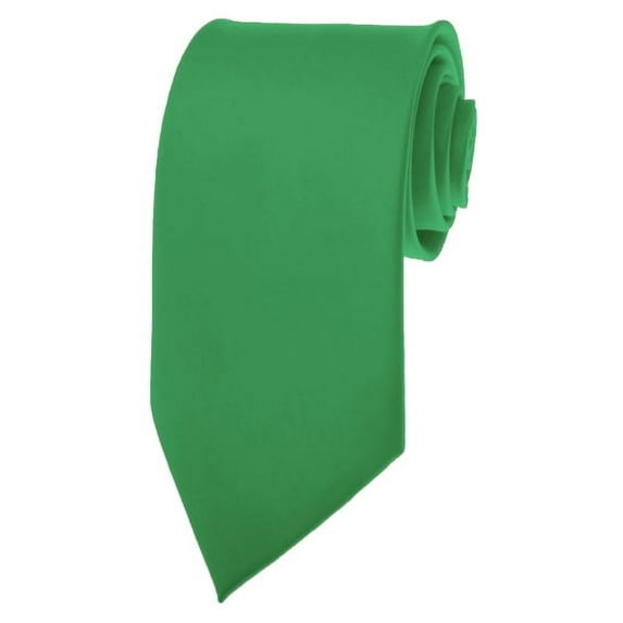 Mens Solid Seafoam Green Ties Necktie