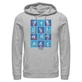 thumbnail image 1 of Mens Sonic the Hedgehog Classic Poses Lightweight Hoodie, 1 of 4