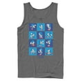thumbnail image 1 of Mens Sonic the Hedgehog Classic Poses Tank Top, 1 of 4