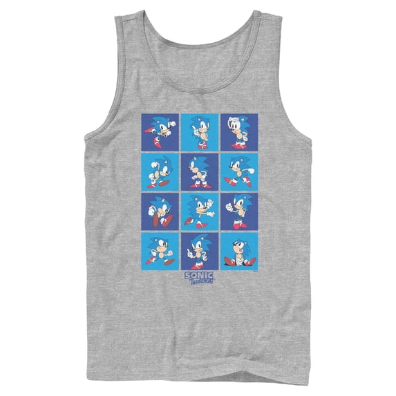Mens Sonic the Hedgehog Classic Poses Tank Top
