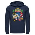 thumbnail image 1 of Mens Sonic the Hedgehog Classic Trio Pose Lightweight Hoodie, 1 of 4