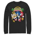 thumbnail image 1 of Mens Sonic the Hedgehog Classic Trio Pose Long Sleeve Shirt, 1 of 4