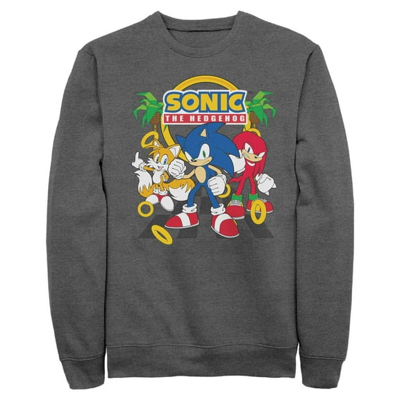 Mens Sonic the Hedgehog Classic Trio Pose Sweatshirt
