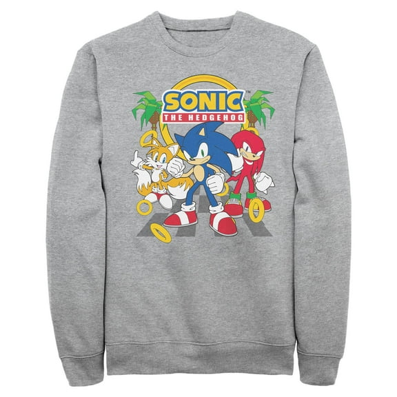 Mens Sonic the Hedgehog Classic Trio Pose Sweatshirt