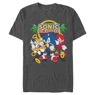 Mens Sonic the Hedgehog Classic Trio Pose T Shirt