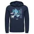 thumbnail image 1 of Mens Sonic the Hedgehog Game On Pose Lightweight Hoodie, 1 of 4