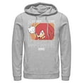 thumbnail image 1 of Mens Sonic the Hedgehog Knuckles Portrait Lightweight Hoodie, 1 of 4