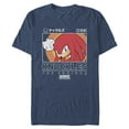 thumbnail image 1 of Mens Sonic the Hedgehog Knuckles Portrait T Shirt, 1 of 4