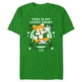 thumbnail image 1 of Mens Sonic the Hedgehog My Lucky Clover Tails T Shirt, 1 of 5