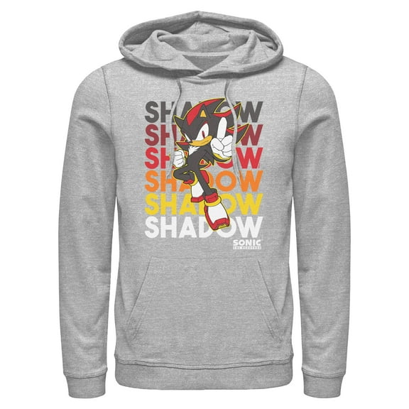 Mens Sonic the Hedgehog Shadow Stack Lightweight Hoodie