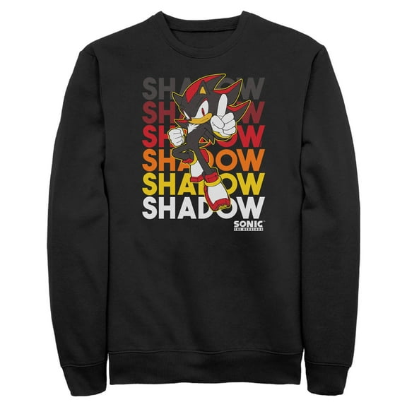 Mens Sonic the Hedgehog Shadow Stack Sweatshirt