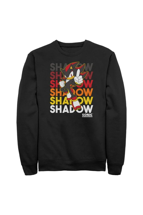Mens Sonic the Hedgehog Shadow Stack Sweatshirt