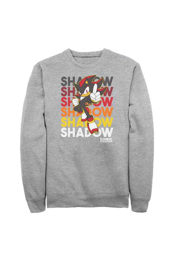 Mens Sonic the Hedgehog Shadow Stack Sweatshirt