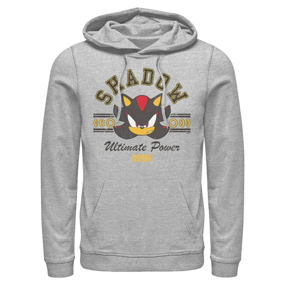Mens Sonic the Hedgehog Shadow Ultimate Power Lightweight Hoodie