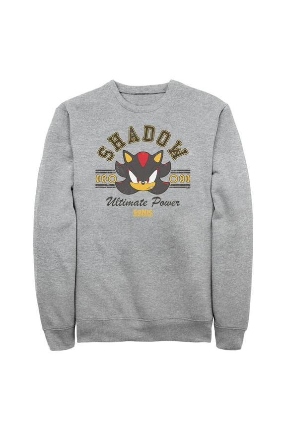 Mens Sonic the Hedgehog Shadow Ultimate Power Sweatshirt