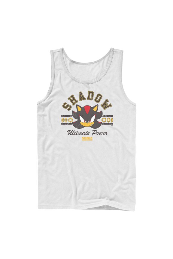 Mens Sonic the Hedgehog Shadow Ultimate Power Tank Top