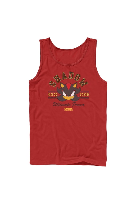 Mens Sonic the Hedgehog Shadow Ultimate Power Tank Top