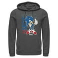 thumbnail image 1 of Mens Sonic the Hedgehog Thumbs Up Lightweight Hoodie, 1 of 4