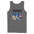 thumbnail image 1 of Mens Sonic the Hedgehog Trio Group Shot Tank Top, 1 of 4