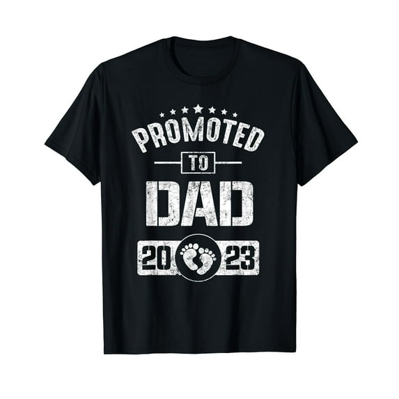 Mens Soon To Be Dad est.2023 Father's Day First Time Dad T-Shirt
