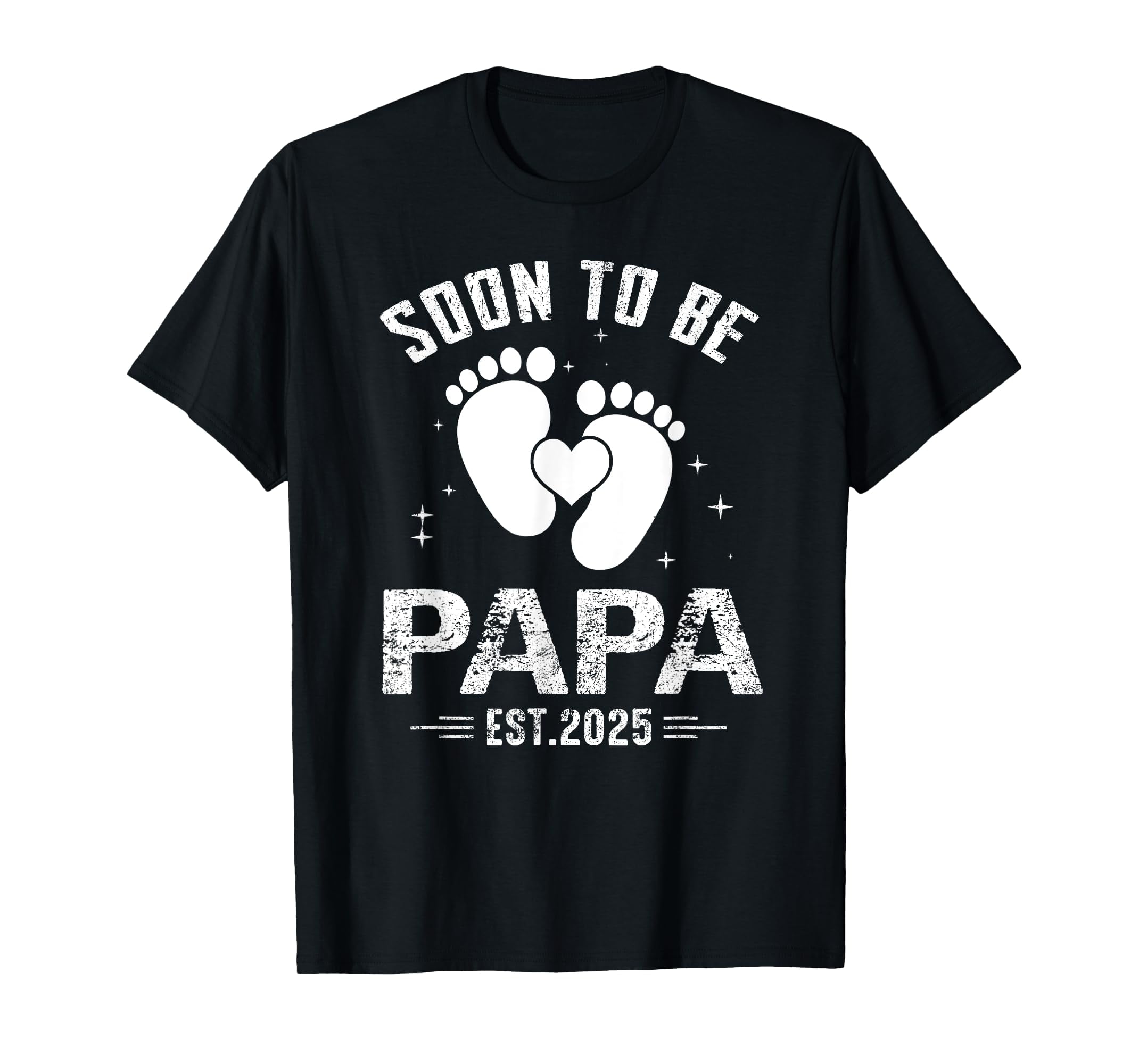 Mens Soon To Be Papa Est. 2025 New Papa again 2025 TShirt